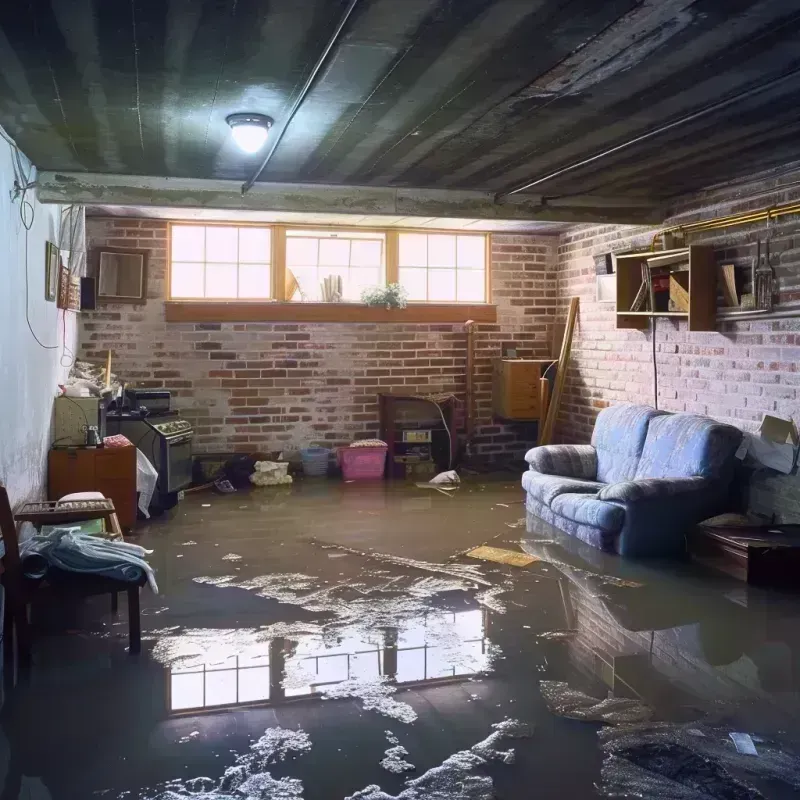 Flooded Basement Cleanup in Surry County, NC